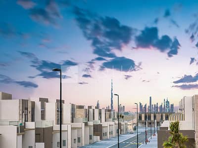 4 Bedroom Villa for Sale in Mohammed Bin Rashid City, Dubai - Single Row | Corner Unit | Burj Khalifa view