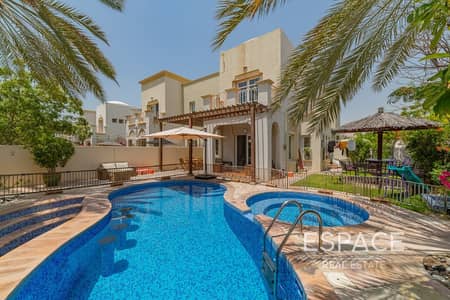 3 Bedroom Villa for Rent in The Springs, Dubai - Private Pool | End Unit | Managed