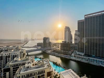 1 Bedroom Apartment for Rent in Dubai Creek Harbour, Dubai - 12 Cheques | Canal View | Branded Apartment