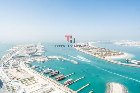 2 Bedroom Apartment for Rent in Dubai Harbour, Dubai - High Floor | Luxury 2BR | Multiple Cheques