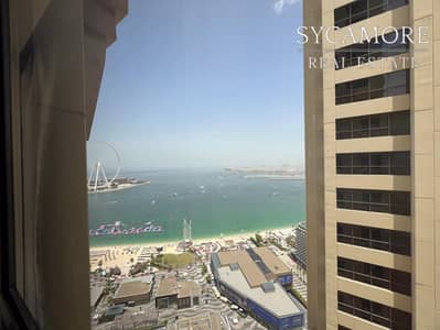 3 Bedroom Apartment for Sale in Jumeirah Beach Residence (JBR), Dubai - Unfurnished | High Sea View | Vacant Now