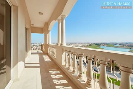 2 Bedroom Flat for Rent in Al Hamra Village, Ras Al Khaimah - High Floor - Lagoon & Golf Views - Available End of May