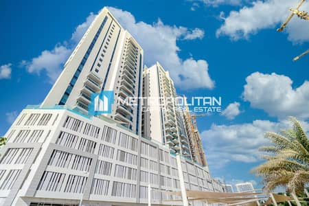 2 Bedroom Flat for Sale in Al Reem Island, Abu Dhabi - High Floor 2BR+M|Partial Sea View|Furnished Unit
