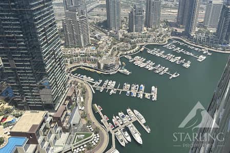 2 Bedroom Flat for Rent in Dubai Marina, Dubai - Vacant | Marina View | High Floor