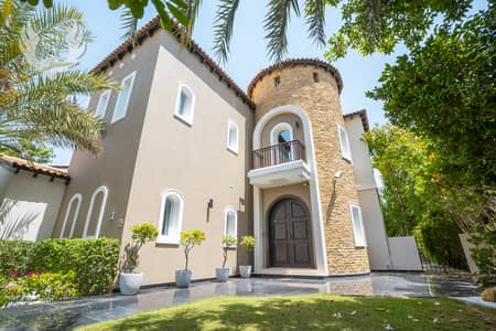 5 Bedroom Villa for Sale in Jumeirah Golf Estates, Dubai - Golf View | Upgraded | Large Plot | Basement