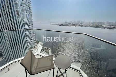 1 Bedroom Flat for Sale in Dubai Creek Harbour, Dubai - Vacant | Water View | Burj Skyline View