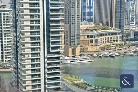 2 Bedroom Apartment for Rent in Jumeirah Beach Residence (JBR), Dubai - Furnished | 2 Beds | Sadaf 7 | Marina View