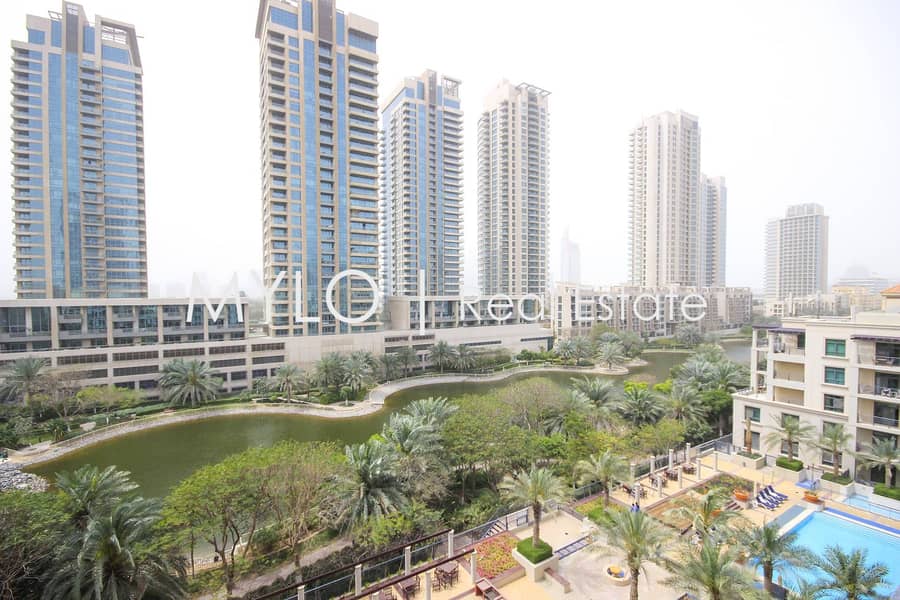 2 beds|Pool Canal view|High Flr | Vacant