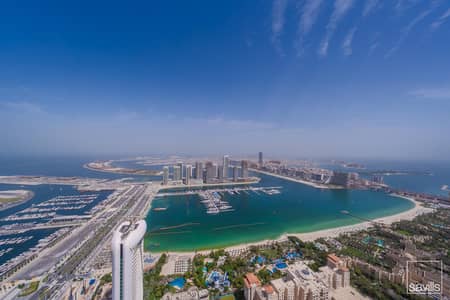 迪拜码头， 迪拜 5 卧室顶楼公寓待租 - 位于迪拜码头，海洋塔楼 5 卧室的顶楼公寓 1200000 AED - 8963270