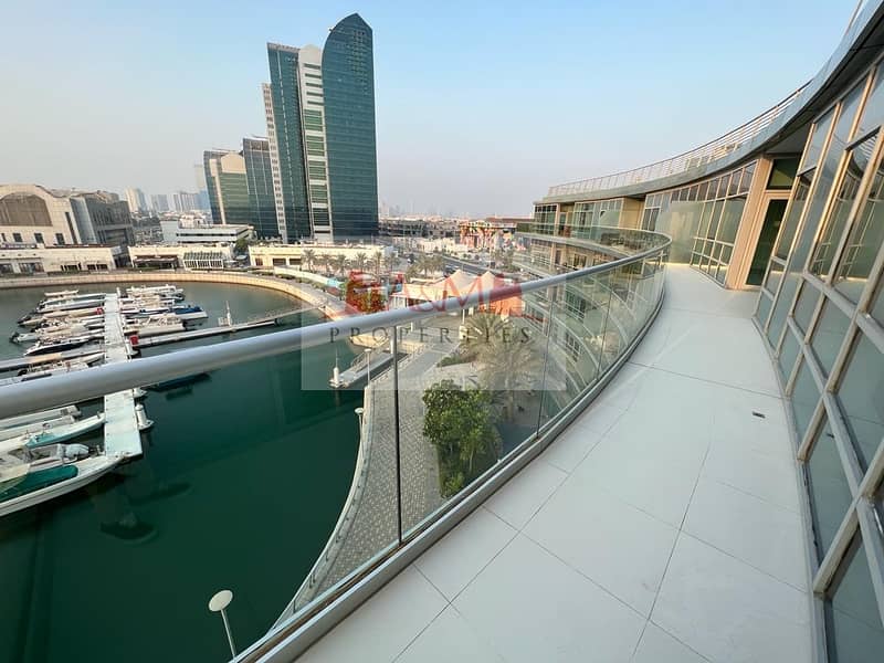 Live By The Water | Royal Three Bedroom Apartment with Maids room & all Facilities in Al Marasy for AED 190,000 Only. !
