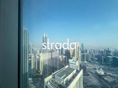 2 Bedroom Apartment for Rent in Downtown Dubai, Dubai - High floor | closed kitchen | Sea view | 2BR