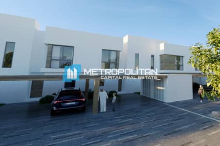 3 Bedroom Townhouse for Sale in Yas Island, Abu Dhabi - Single Row 3BR+M|Corner TH|Premium Location