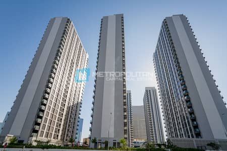 3 Bedroom Flat for Rent in Al Reem Island, Abu Dhabi - Fully Furnished | High Floor | Partial Sea View