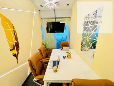 Office for Rent in Hamdan Street, Abu Dhabi - Conference room (6). jpeg