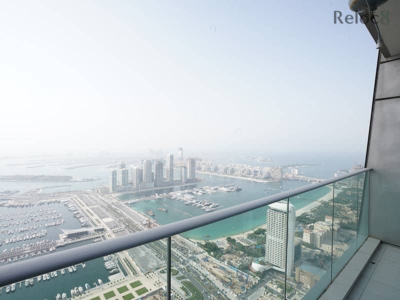 位于迪拜码头，达马克塔楼 3 卧室的公寓 380000 AED - 8974888