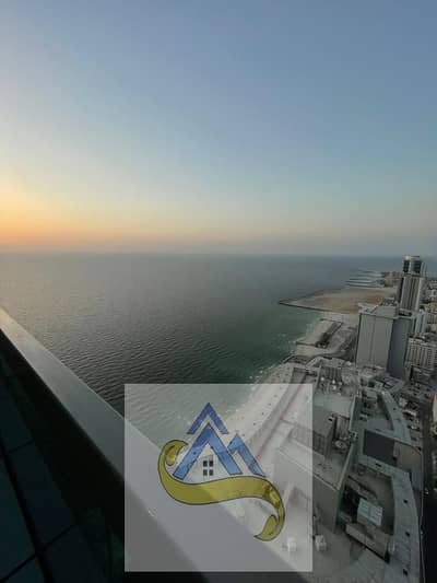 Owns an apartment in Ajman Corniche on the sea on the highest floor