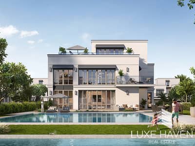 4 Bedroom Villa for Sale in The Oasis by Emaar, Dubai - Classical | Direct Water View | Large Plot