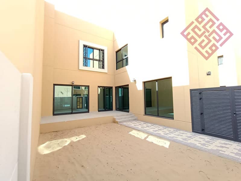 Luxurious brand new 3 bedroom villa available in sustainable city for rent just 115k