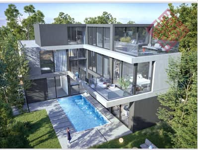 4 Bedroom Villa for Sale in Tilal City, Sharjah - Masaar Luxury 4 BRD Villa Pool+Garden+Terrace | Completion june 2024