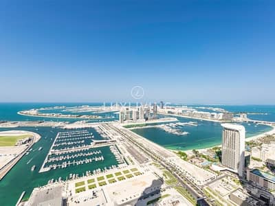 4 Bedroom Flat for Rent in Dubai Marina, Dubai - High Floor | Panoramic Sea View | Well Priced