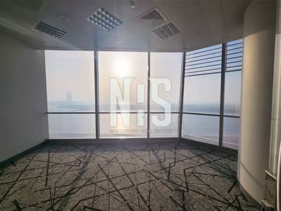 Office for Rent in Corniche Road, Abu Dhabi - Lavish Office  | Spectacular Sea Views in prime location