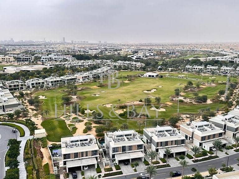 VACANT WITH  GOLF AND DUBAI SKYLINE VIEW