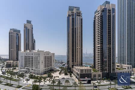 3 Bedroom Apartment for Sale in Dubai Creek Harbour, Dubai - Upgraded Unit | Burj Khalifa View | Vacant