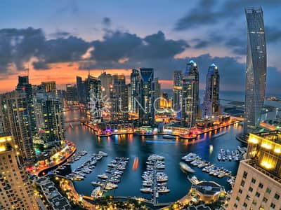 1 Bedroom Apartment for Sale in Dubai Marina, Dubai - Partial Sea View | Corner Unit | Largest Layout
