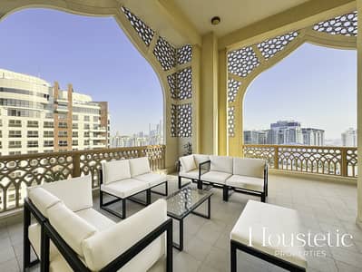 2 Bedroom Apartment for Rent in Palm Jumeirah, Dubai - Large Terrace | Top Floor | VIDEO TOUR