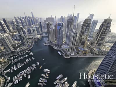 3 Bedroom Flat for Rent in Dubai Marina, Dubai - Full Marina View| Furnished | Vacant