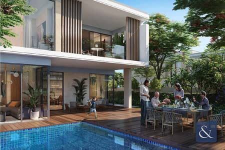 6 Bedroom Villa for Sale in Tilal Al Ghaf, Dubai - 6 Bed | Pool and Park Backing | Upgraded