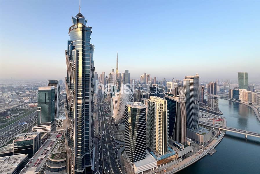 Great price | Burj and Sea View | 3 BHK + Maid