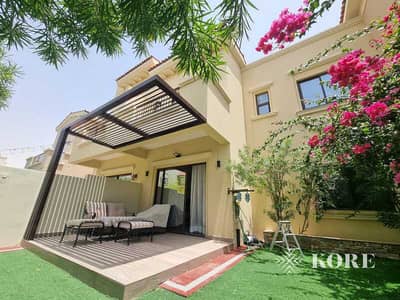 3 Bedroom Townhouse for Rent in Reem, Dubai - Fully Furnished| Upgraded| Single Row| Middle Unit