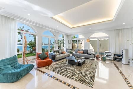 4 Bedroom Villa for Rent in Palm Jumeirah, Dubai - High Number | Furnished | Vacant | Atrium Entry