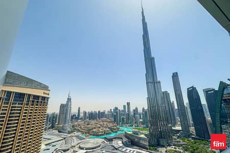 3 Bedroom Apartment for Rent in Downtown Dubai, Dubai - Full Burj View | Bills included | High floor