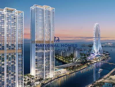 2 Bedroom Apartment for Sale in Bluewaters Island, Dubai - Full Sea View | High Floor | 2Beds | Corner Unit