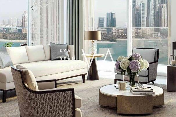 位于迪拜港，艾玛尔海滨社区，皇宫海滩公寓 1 卧室的公寓 2370000 AED - 8446841