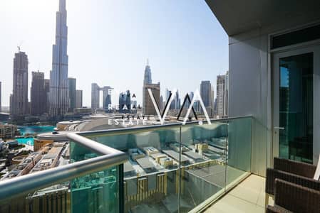 2 Bedroom Apartment for Rent in Downtown Dubai, Dubai - Vacant | 2 Bedrooms | Furnished | Burj Khalifa View