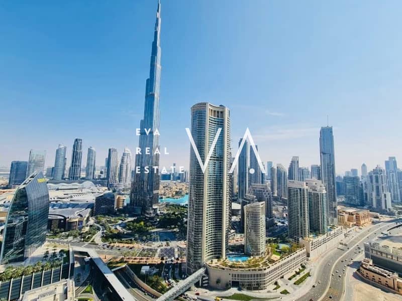 High Floor | Burj and Fountain View | 3 Bed + maid