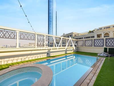 3 Bedroom Apartment for Sale in Culture Village, Dubai - Luxurious penthouse/Private pool/Branded versace /Creek and Pool View