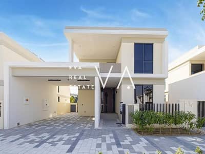 4 Bedroom Villa for Rent in Tilal Al Ghaf, Dubai - Luxurious 4BR+M | Upgraded | Single Row | Lagoon Facing