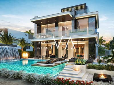 6 Bedroom Villa for Sale in DAMAC Lagoons, Dubai - High ROI | Waterfront Living | Best Layout