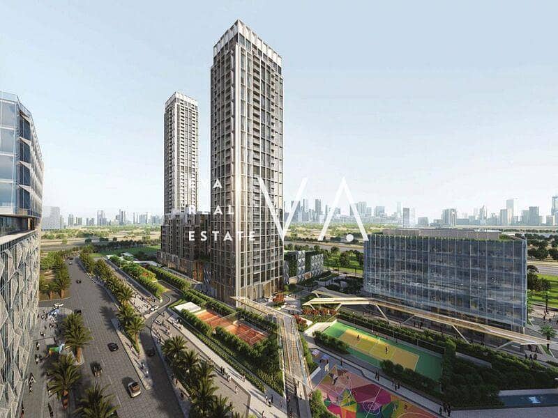 شقة في برج B،ديزاين كوارتر،حي دبي للتصميم 2 غرف 3790000 درهم - 8820143