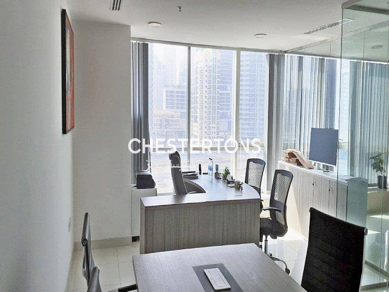 Fitted Office in JLT for sale with good ROI