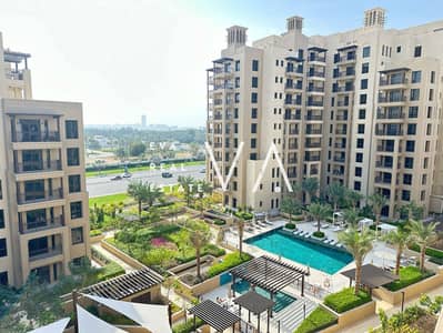 1 Bedroom Flat for Sale in Umm Suqeim, Dubai - Pool and Park View | High Floor | Best Deal