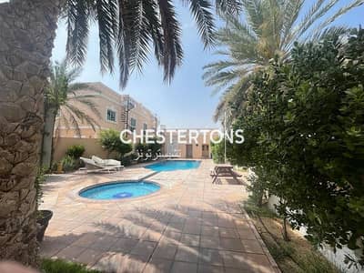 4 Bedroom Villa Compound for Rent in Umm Suqeim, Dubai - Luxe Compound with Pool, Gym, Tranquil Ambiance