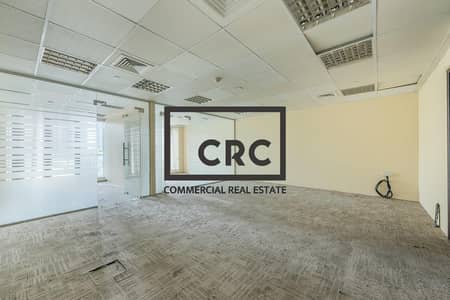 Office for Rent in Jumeirah Lake Towers (JLT), Dubai - Partitioned | Next to Metro | Prime Location