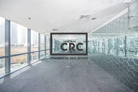 Office for Rent in Downtown Dubai, Dubai - Fitted Open Space | Burj Khalifa View | 9 parking