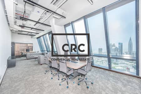 Office for Rent in Downtown Dubai, Dubai - Premium Furnished Office | High Floor | 6 Parkings