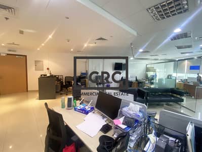 Office for Rent in Barsha Heights (Tecom), Dubai - Fitted Office | Partitioned | Vacant in July
